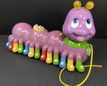 Leapfrog Caterpillar Alphabet Pal Music Sounds Purple Interactive Pull A... - £16.26 GBP