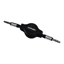 Audiopipe 3.5 to 3.5 Jack Plug 3 Ft Retractable - £23.15 GBP