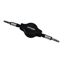 Audiopipe 3.5 to 3.5 Jack Plug 3 Ft Retractable - £21.80 GBP