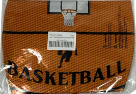 6 Pk 4D Sphere Basketball Foil Balloons 22" Foil Basketball Balloon Party Decor image 2