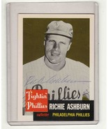 Richie Ashburn 1953 Topps Archives Autograph Card #311 Phillies - £101.98 GBP