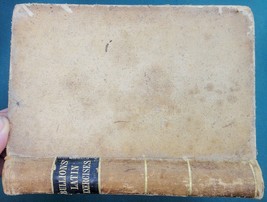 1859 Antique Bullions Latin Grammar,Vocabulary,Composition Leather Owned Fidler - £69.59 GBP