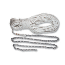 Lewmar Premium Anchor Rode 215&#39;-15&#39; of 1/4&quot; Chain  200&#39; of 1/2&quot; Rope w/Shackle [ - $486.22