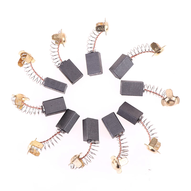 10Pcs Angle Grinder  Brushes Power Tool Motors Spare Parts Electric Motors Spare - £32.24 GBP