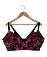 Torrid Curve Bra Womens 44DDD Floral 360 Back Smoothing Wire Free Push U... - $23.75