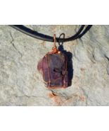 Purple Fluorite Pendant Necklace Third Eye Chakra Psychic Development Me... - $38.27 CAD