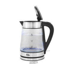 Elite Auto Shut-Off Spill Proof 1.7L Glass Kettle - £29.93 GBP