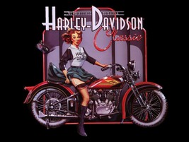 Harley-Davidson Classic Pin-Up - $34.95