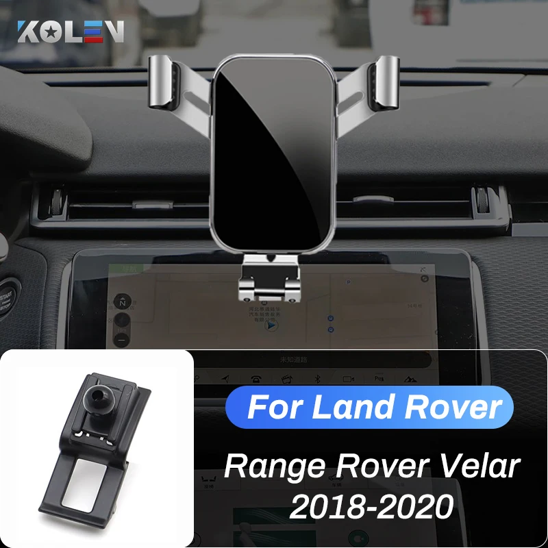 Car Mobile Phone Holder For Land Rover Range Rover Velar 2018-2020 Car GPS - £19.34 GBP