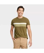 Men&#39;s Short Sleeve T-Shirt Tee Pullover Goodfellow &amp; Co Forest Green Siz... - $13.56 CAD