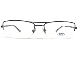 Chaps Eyeglasses Frames CP 2080 103 Gunmetal Grey Rectangular 54-17-140 - £32.91 GBP