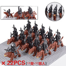 LOTR Mounted Orc Heavy Pikes Infantry Army 22 Minifigures Set - £24.59 GBP