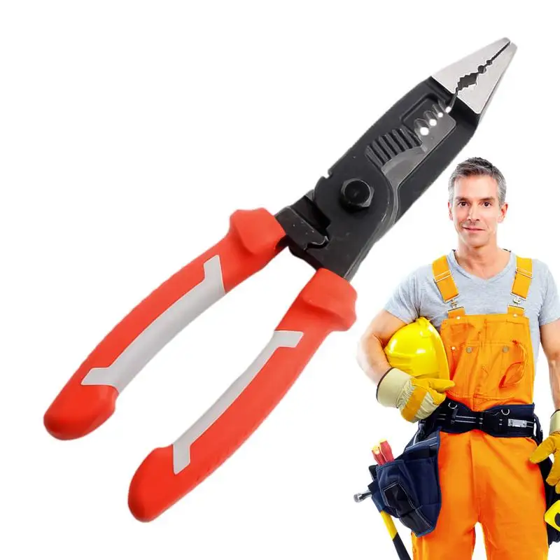 Wire Stripper Tool Multifunction Pliers Clamp Cutter High Precision Plier Cable - £16.81 GBP+