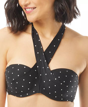 COCO REEF Bikini Swim Top Convertible Underwire Black Dots Size 32C/34C $80 -NWT - £14.15 GBP