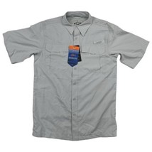 Habit Men&#39;s UPF40+ Crayfish Creek Short Sleeve River Shirt Small Micro C... - $16.83