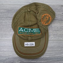 Acme Truck Line Inc Mens One Size Cap Adjustable Green Casual Esop Cotton - $22.75