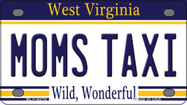 Moms Taxi West Virginia Novelty Mini Metal License Plate Tag - £11.92 GBP