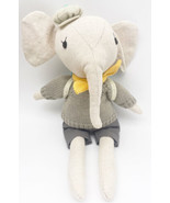 Anthropologie Elephant Plush Stuffed Animal Scout Doll 12&quot; Soft Wonderfo... - £9.99 GBP
