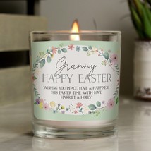 Personalsied Easter Candle Table Decoration Decor Easter Gift Scented Ca... - $12.99