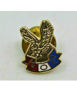 FOE Patron Fraternal Order of Eagles Bald Eagle Logo Pinback Pin Button ... - £9.56 GBP
