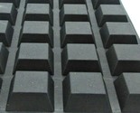Square Rubber Feet for Electronics  3/4&quot; x 5/16&quot; H 3M Adhesive Back   12... - $12.65
