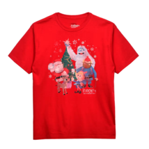 Rudolph the Red-Nosed Reindeer Red Short Sleeve T-Shirt Adult Sized XL - $11.86