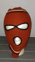 Vintage Ski Mask 3 Hole Robber Knit Balaclava Full Face Beanie 70s 80s d... - €21,64 EUR