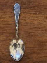 Sterling Silver Souvenir Spoon Cornpalace Mitchell South Dakota - $9.89