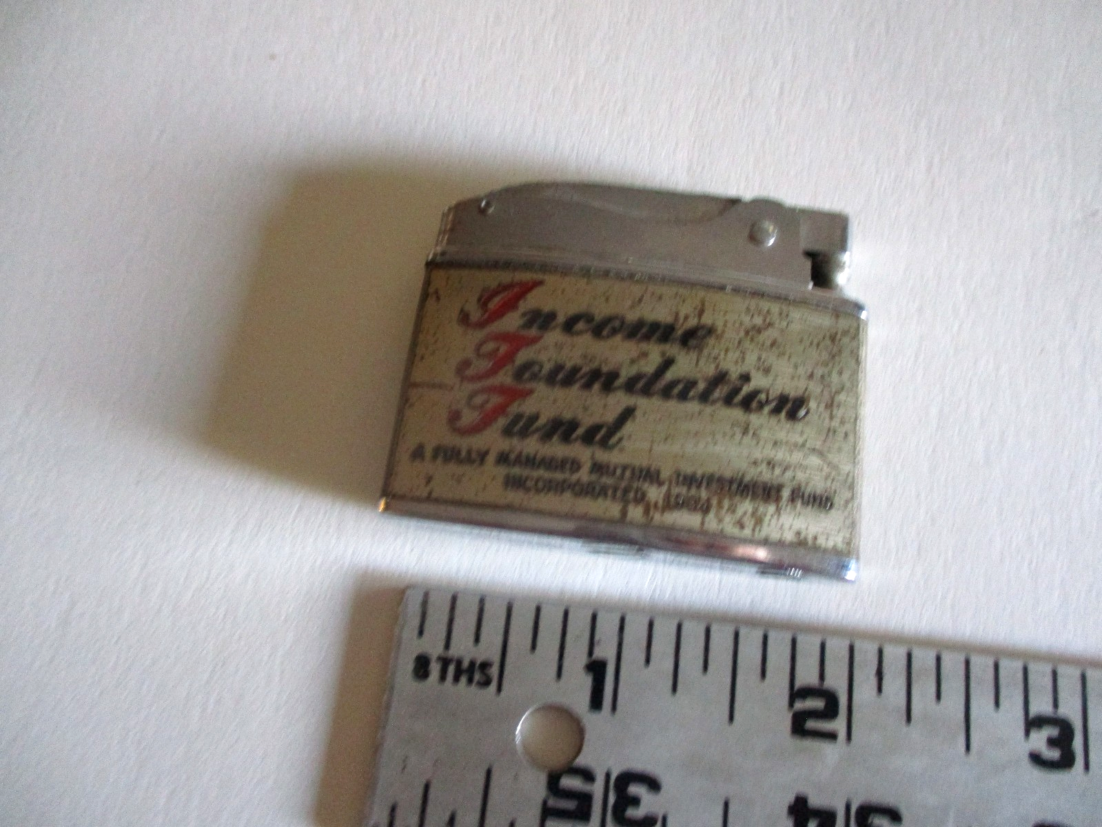 1934 HOWARD AUTOMATIC LIGHTER  SERVICE BLDG. MASONIC BLDG. TOYKO JAPAN "AS FOUND Item image 2
