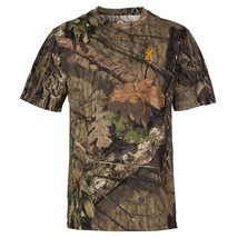 Browning Wasatch Mossy Oak Short Sleeve Men&#39;s Shirt NEW Size men US 3X-L... - £15.56 GBP