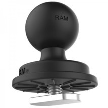 RAM Mount 1 inch Plastic Ball Track Base with T-Bolt Attachment RAP-B-354U-TRA1 - £21.38 GBP