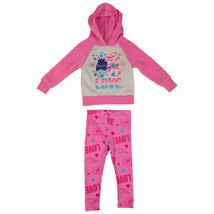 Trolls Poppy and Branch Toddler 2-Piece Fleece Jacket Set Pink - £14.37 GBP