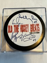 Bobby Orr,Bobby Hull, Mike Bossy,Ken Dryden - Old Time Gr8 -Hockey Fan Puck - £24.64 GBP