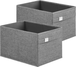 Songmics Storage Baskets, Set Of 2 Extra Large Storage Bins For Organizing, 30L, - £26.89 GBP