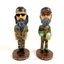 Lot Of 2 Duck Commander Si &amp; Phil Robertson Duck Dynasty Hunters Bobbleh... - £15.76 GBP