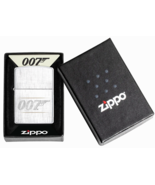 James Bond 007 Design, Brushed Chrome Finish Zippo Lighter - $28.45