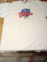 Vtg 1990s Planet Hollywood Maui White Graphic XL T Shirt - £13.44 GBP