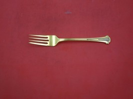 Adamas Vermeil Gold by Kirk Sterling Silver with Diamonds Salad Fork 7" - £798.48 GBP