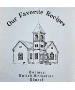 Favorite Recipes Corinna Methodist Church Maine Cookbook 1981 PB VTG DWLL - €21,33 EUR