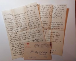 World War 1 Letter Harlan Foster stationed at Camp Greenleaf GA to Adams... - £90.95 GBP