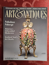 ART and ANTIQUES magazine February 1996 Fabergé Egg British Art Police Bayreuth - £16.98 GBP