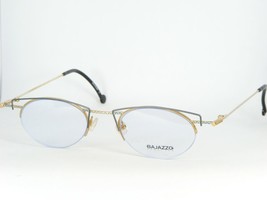 Bajazzo Camba Fc Gold /BLUE Vintage Eyeglasses Glasses Metal Frame 48-21-140mm - £44.52 GBP