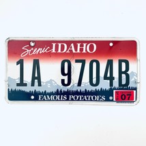 2015 United States Idaho Ada County Passenger License Plate 1A 9704B - £13.25 GBP