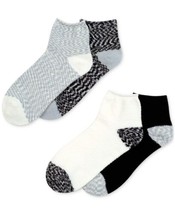 Warner&#39;s Womens 4 Pack Cloud 9 Soft Mid Crew Socks, One Size, Dark Gray - £13.02 GBP