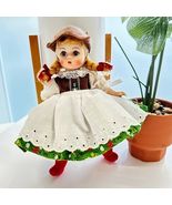 Madame Alexander Wendy 8" Alpine Folk Doll with Braids and Eyelet Apron - $25.74