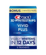 Crest 3D Whitestrips Vivid Plus Teeth Whitening Strip Kit 10 Treatments ... - $969.89 MXN