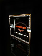 Elie Bleu Medals Black Ashtray NIB image 3