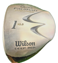 Wilson Golf Deep Red Fat Shaft Driver 10.5* LH Regular Graphite 44.5&quot; New Grip - $49.95