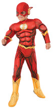Rubies Costume Dc Superheroes Flash Deluxe Child Costume, Small - £94.28 GBP