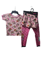 LOL Surprise Girls 3-Piece Pajama Set Size 10 Pink Cotton Loungewear Sle... - $12.19